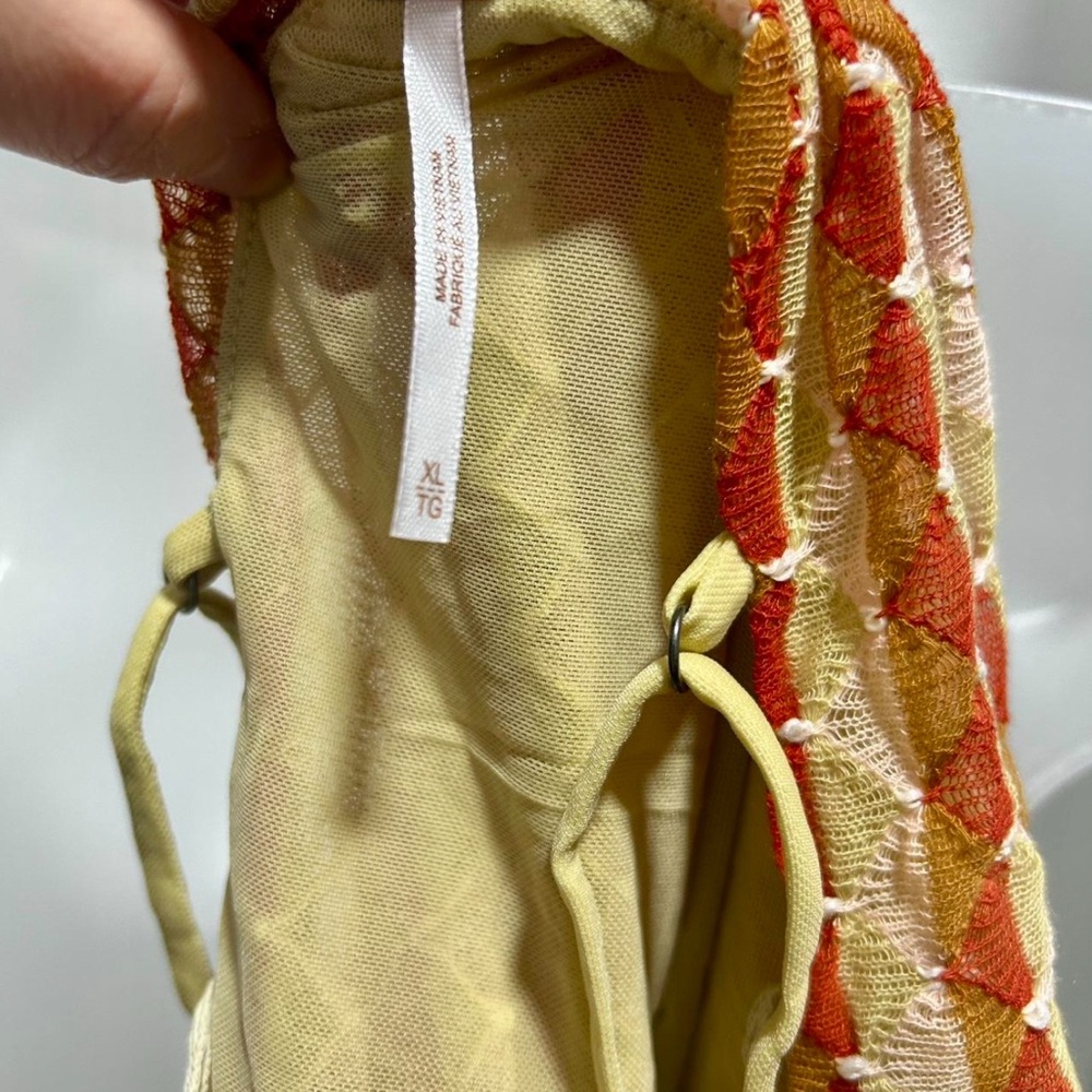 Free People Chic Geometric Patterned Camisole - image 4